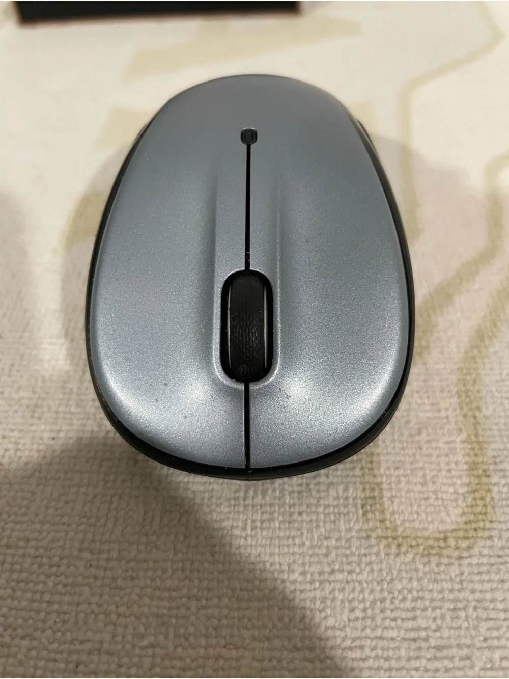Logitech M325 Silver and Black Wireless Optical Mouse